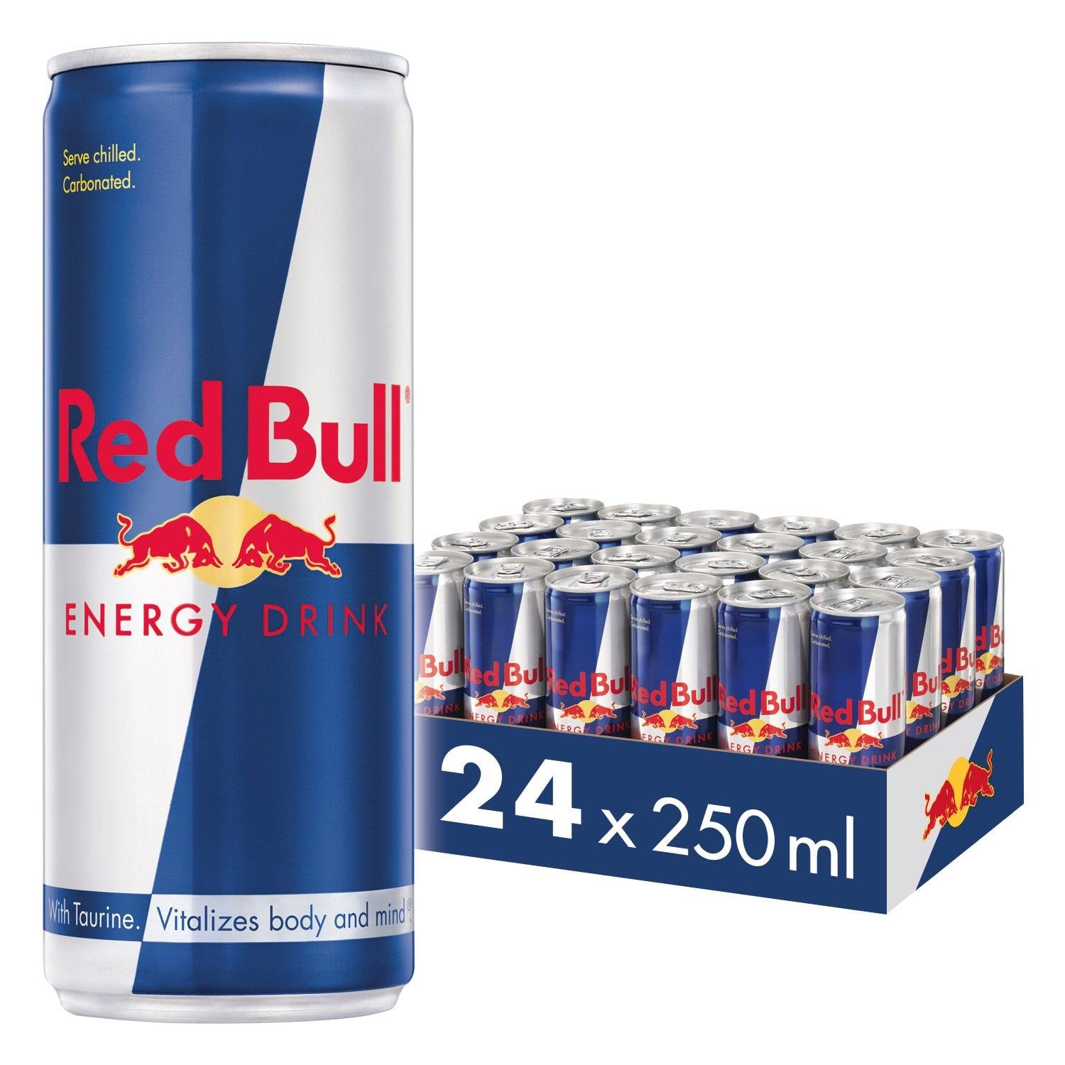 WIN 24 CANS OF REDBULL