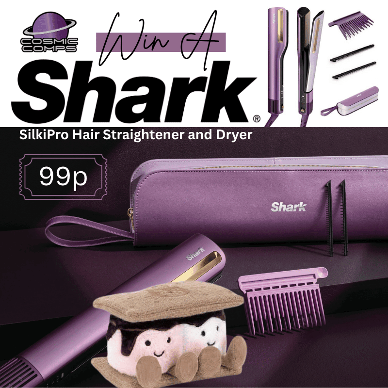 WIN THE SHARK SILKIPRO HAIR STRAIGHTNER & DRYER