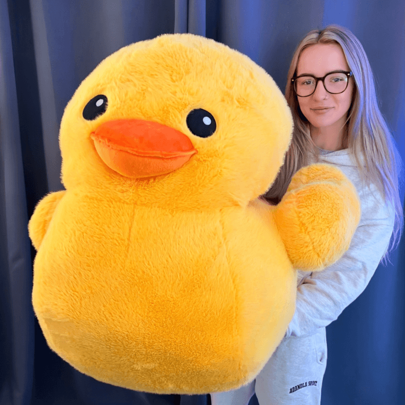 WIN A FUCKING HUGE CUDDLY DUCK