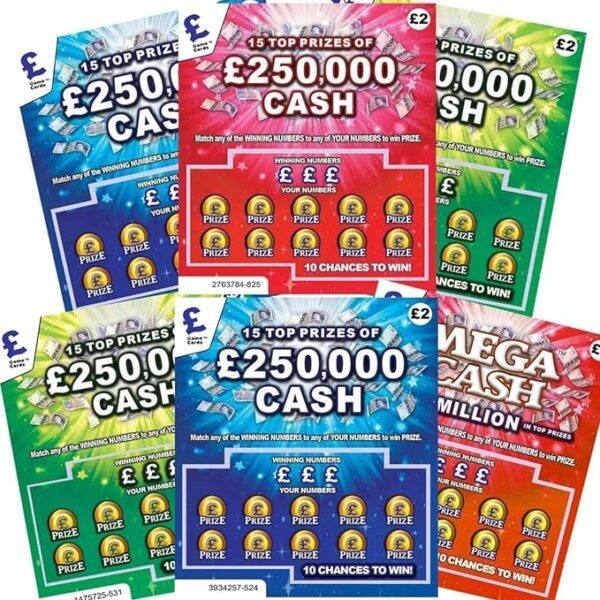 £50 SCRATCH CARD BUNDLE 79P