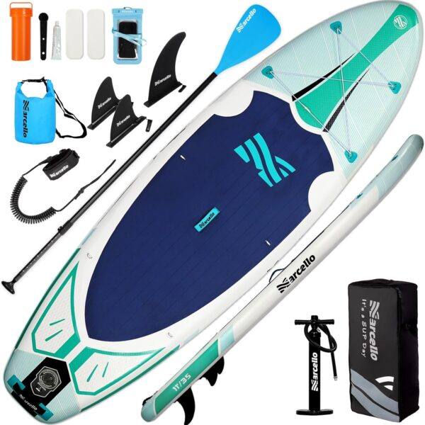 Inflatable Stand UP Paddle Board Bundle 25p or £100 cash