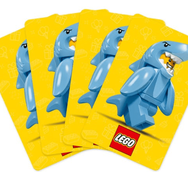 £250 LEGO E-GIFT CARD OR £200 CASH + LEGO INSTANT WINS