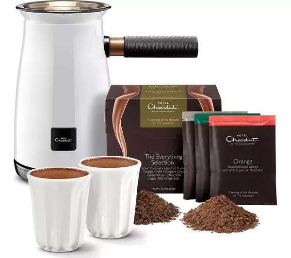 WIN A HOTEL CHOCOLAT VELVETIZER STARTER BUNDLE – CASH ALT £70