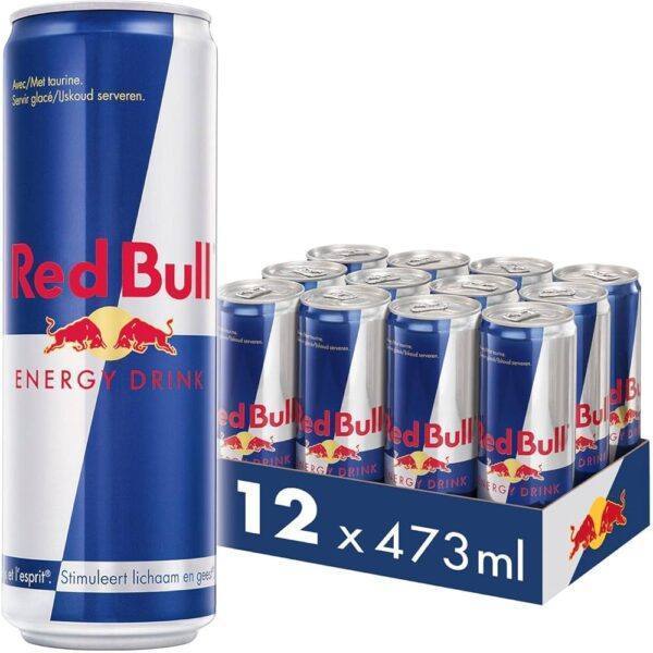 12 X 473ML CANS REDBULL