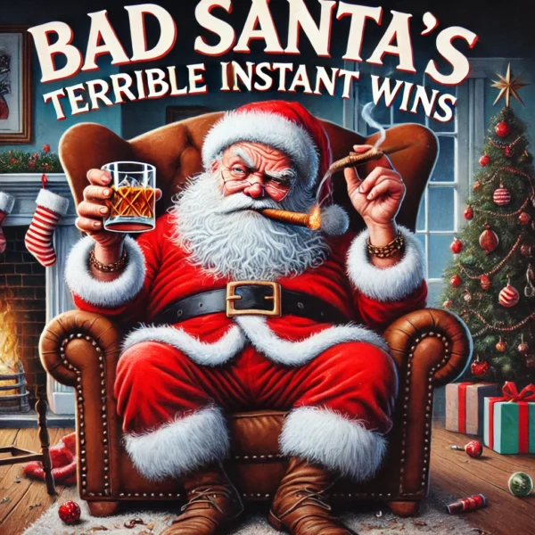 BAD SANTA'S INSTANT WINANZA - MAIN PRIZE £444 CASH