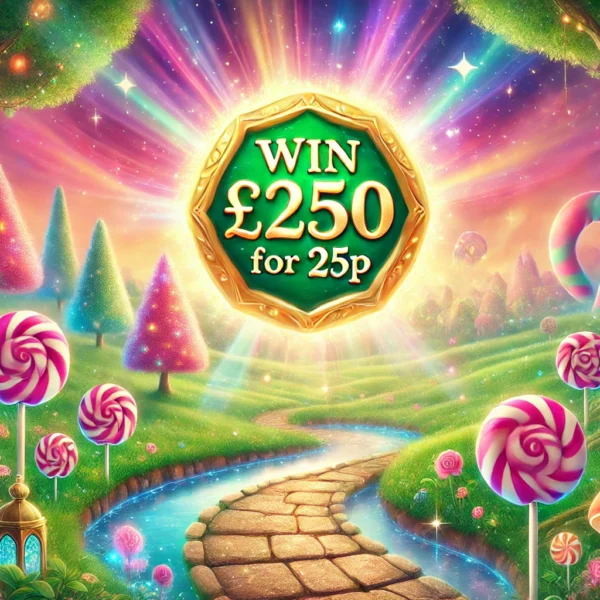 WIN £250 CASH FOR 25P